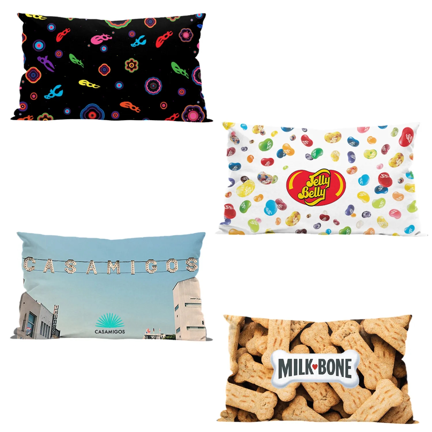 Sublimated Lumbar Pillow 18" x 10" 2
