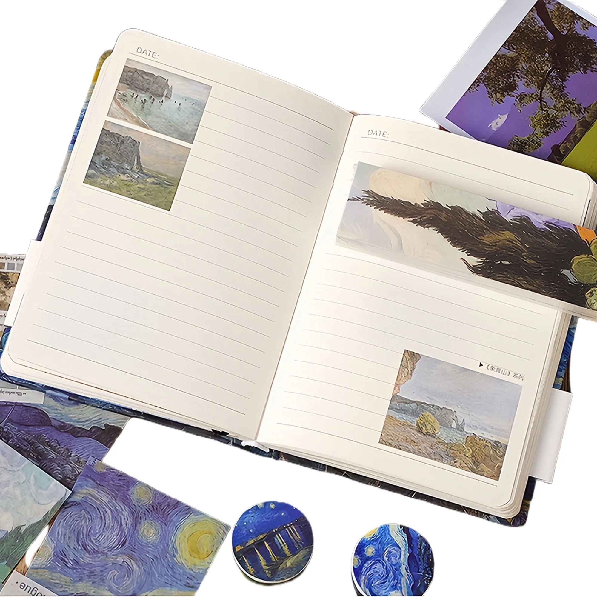 Creative Artistic Oil Painting Journal Gift Box for Students 1