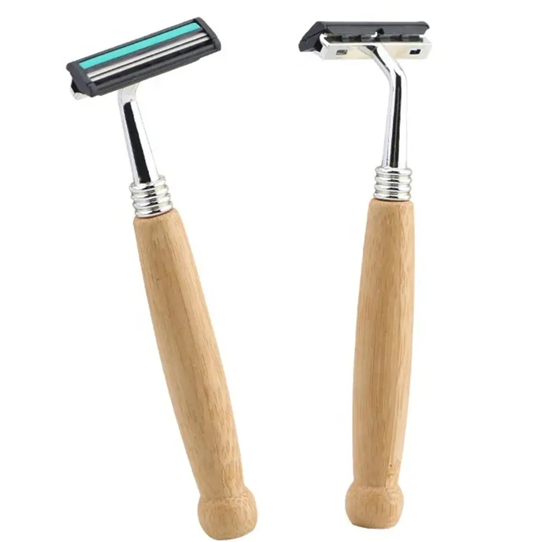 Bamboo Triple Stainless Steel Blade Disposable Razor 3