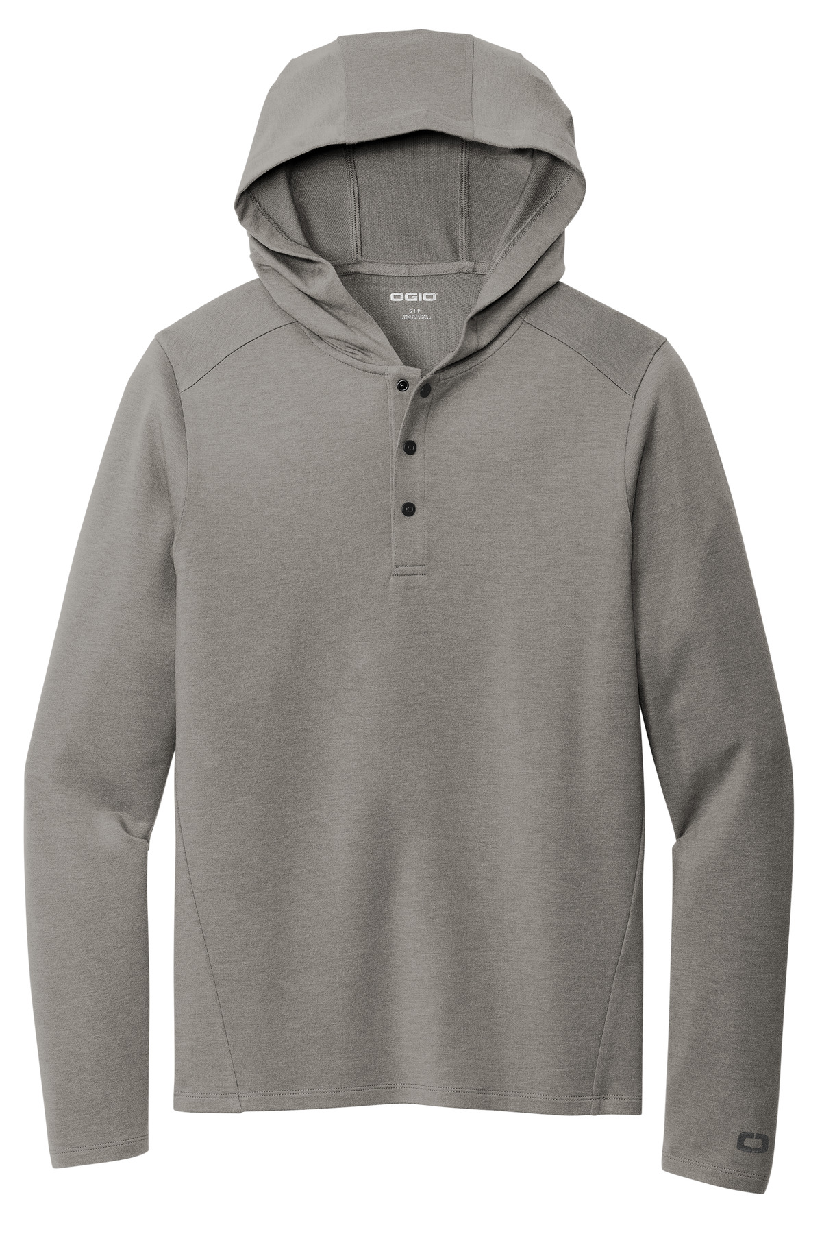 OGIO Luuma Flex Hooded Henley OG826, custom hoodie or sweatshirt with logo imprint 28