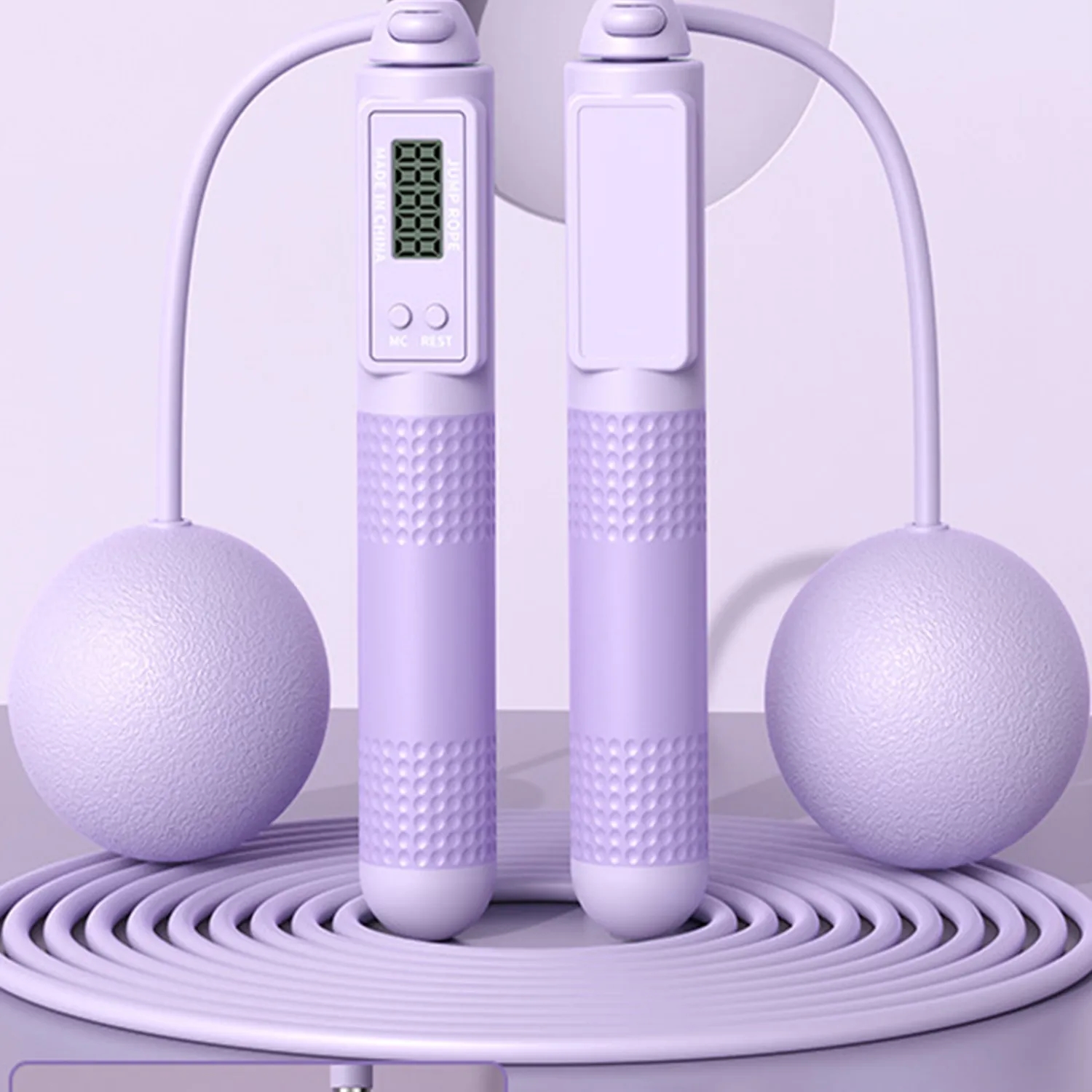 Ropeless Jump Rope with Large Cordless Ball 5