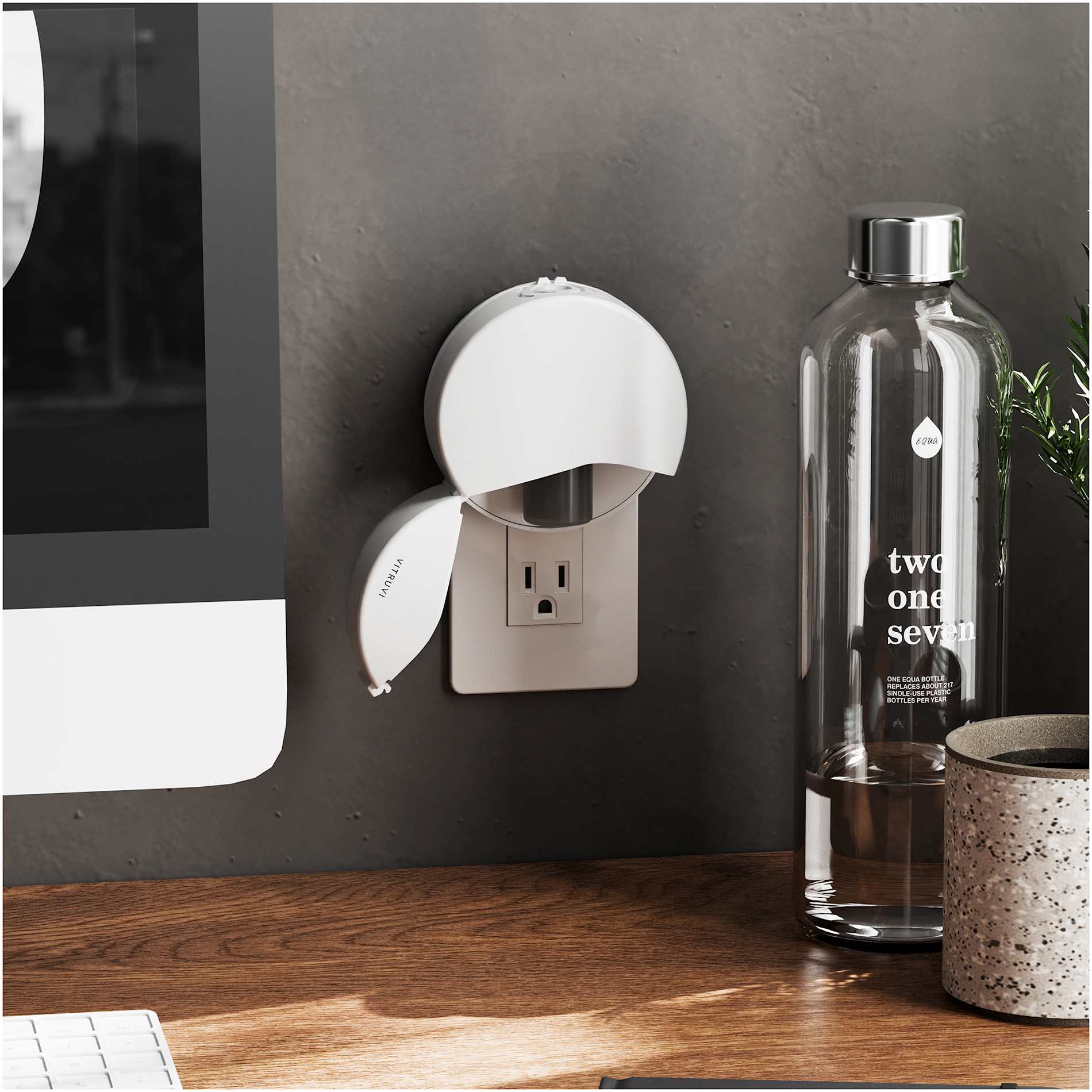 Vitruvi Plug-In Wall Diffuser + 1 Oil Bundle 62