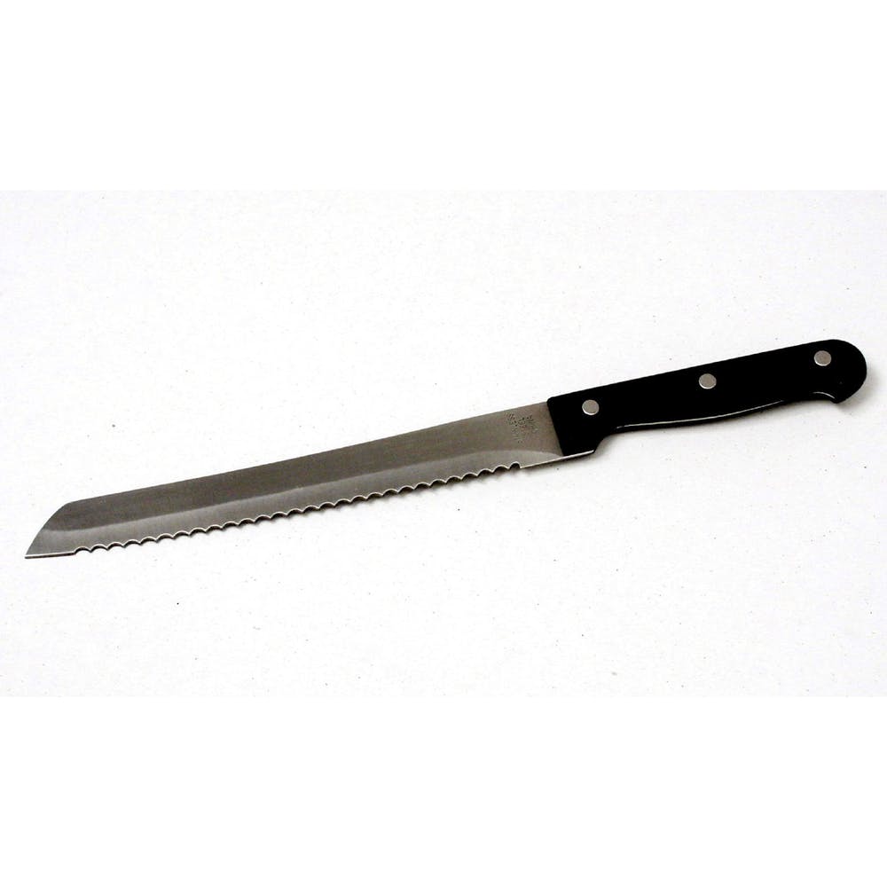 8" Bread Knife - Black Handle 2
