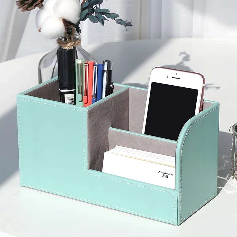 PU Leather Desk Organizer 5