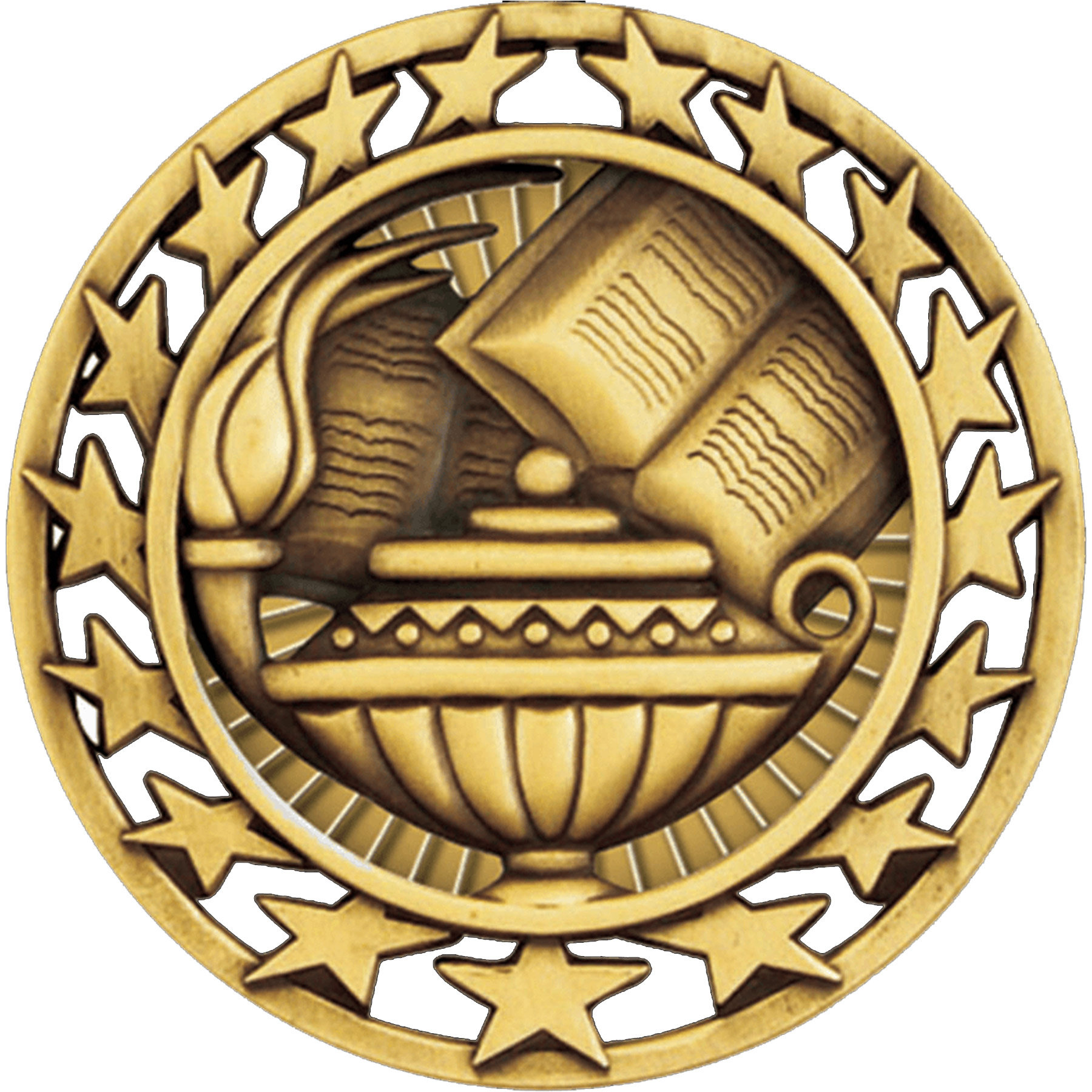 Stock Star Sports Medals: Book & Lamp 4