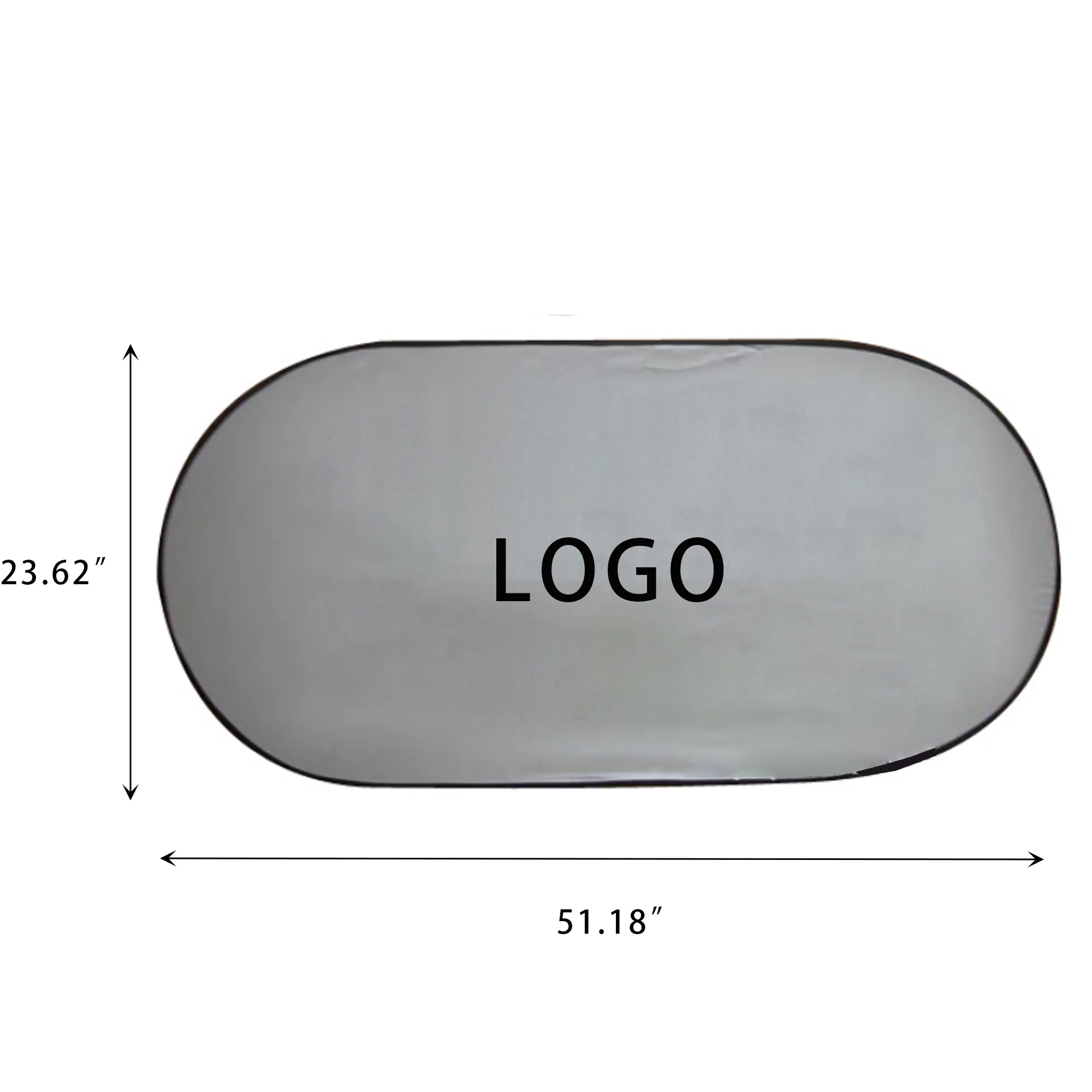 MOQ50 Car Front Screen Shade Can Be Customized 3