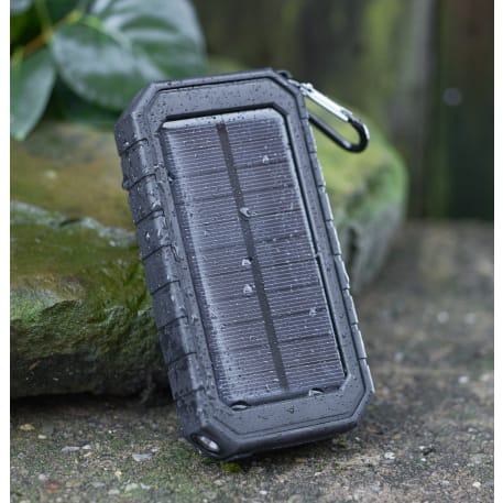 High Sierra® IPX 5 Solar Fast Wireless Power Bank 76