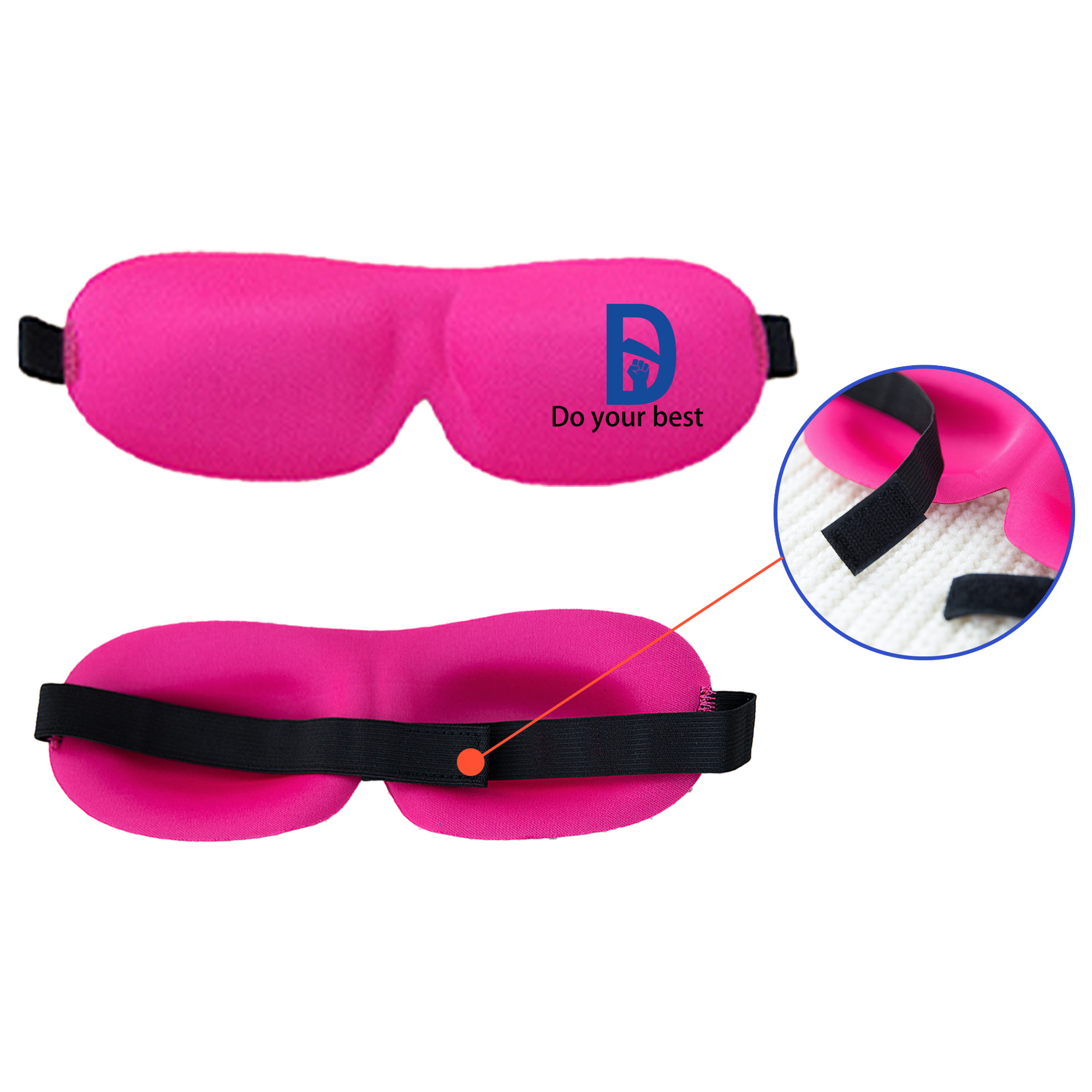 Comfortable Sleep Eye Mask for Travel or Shift Work 3