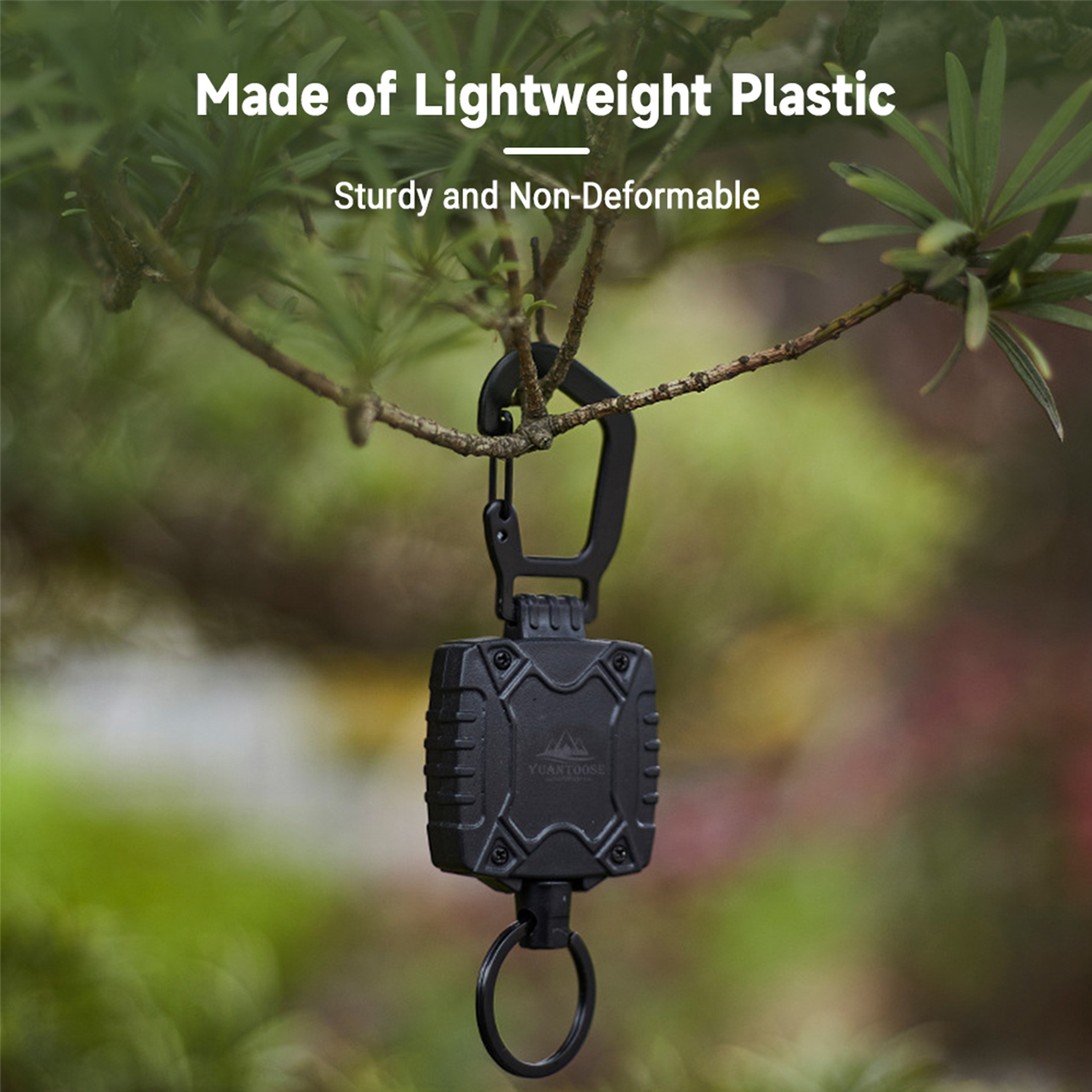 Retractable Wire Cord Keychain 8