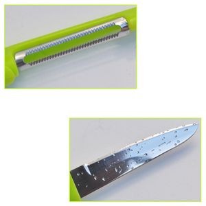 2 In 1 Stainless Steel Fruit And Vegetable Peeler Knife 10