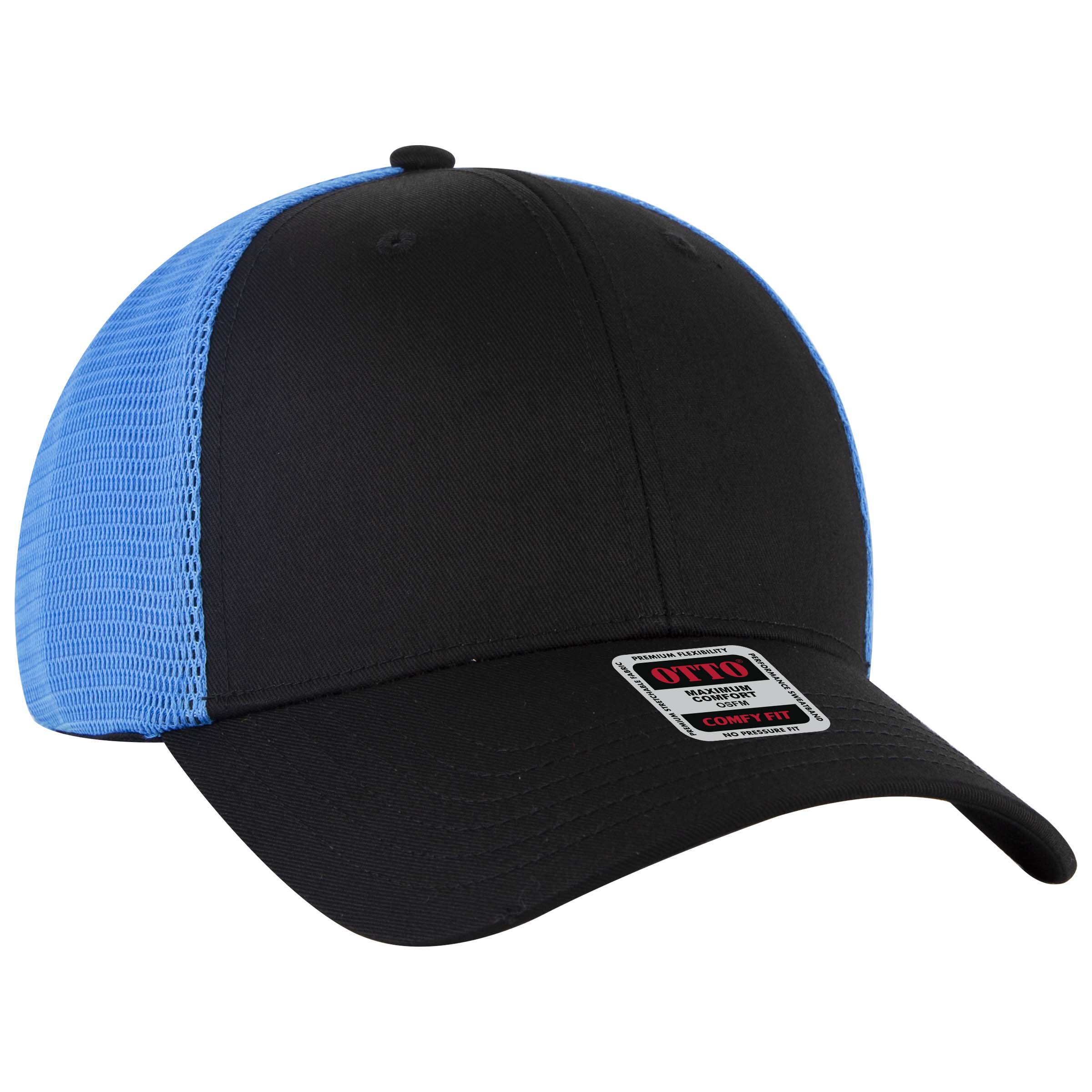 OTTO CAP® OTTO COMFY FIT® 6 Panel Low Profile Mesh Back Trucker Hat 8