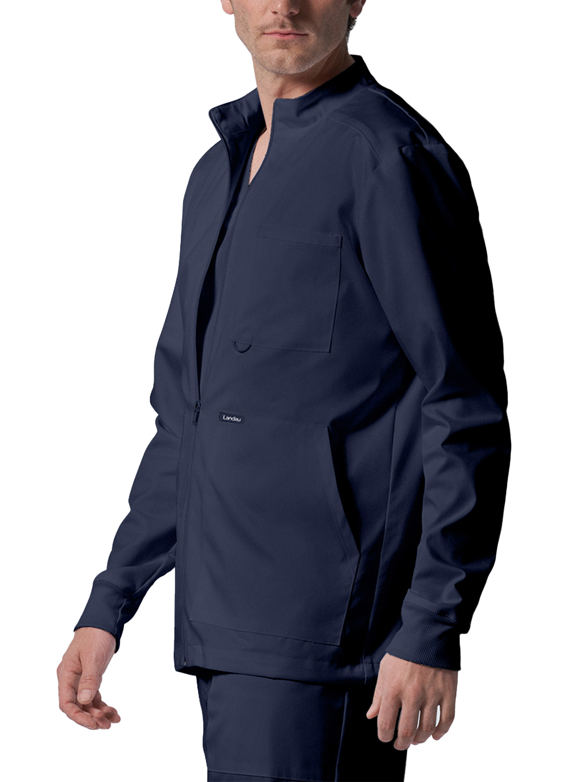 Landau - ProFlex - Men's Four-Pocket Mock Neck Zip-Front Jacket 6