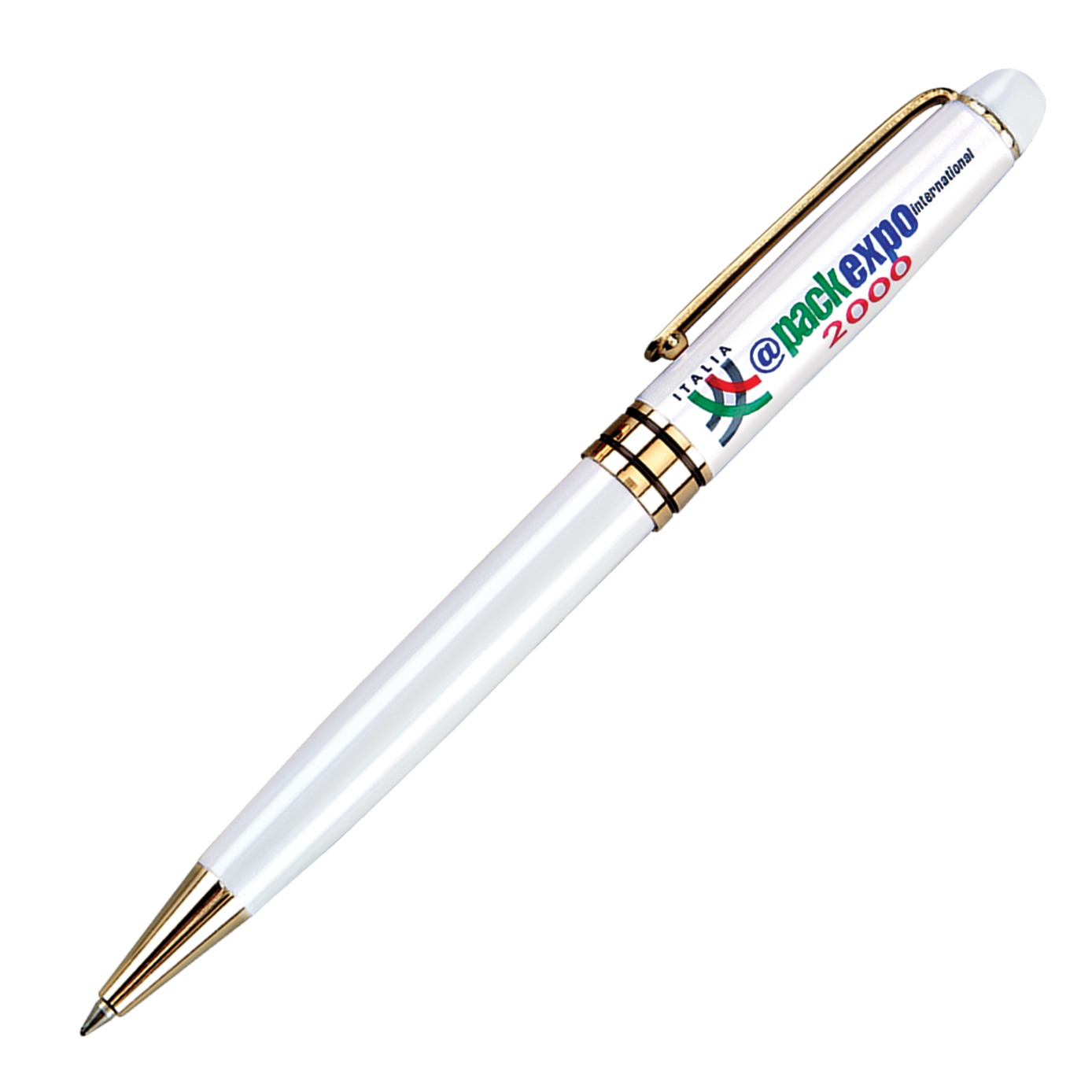 Saxon-I Luxury Ballpoint Pen with Gold Accents 4