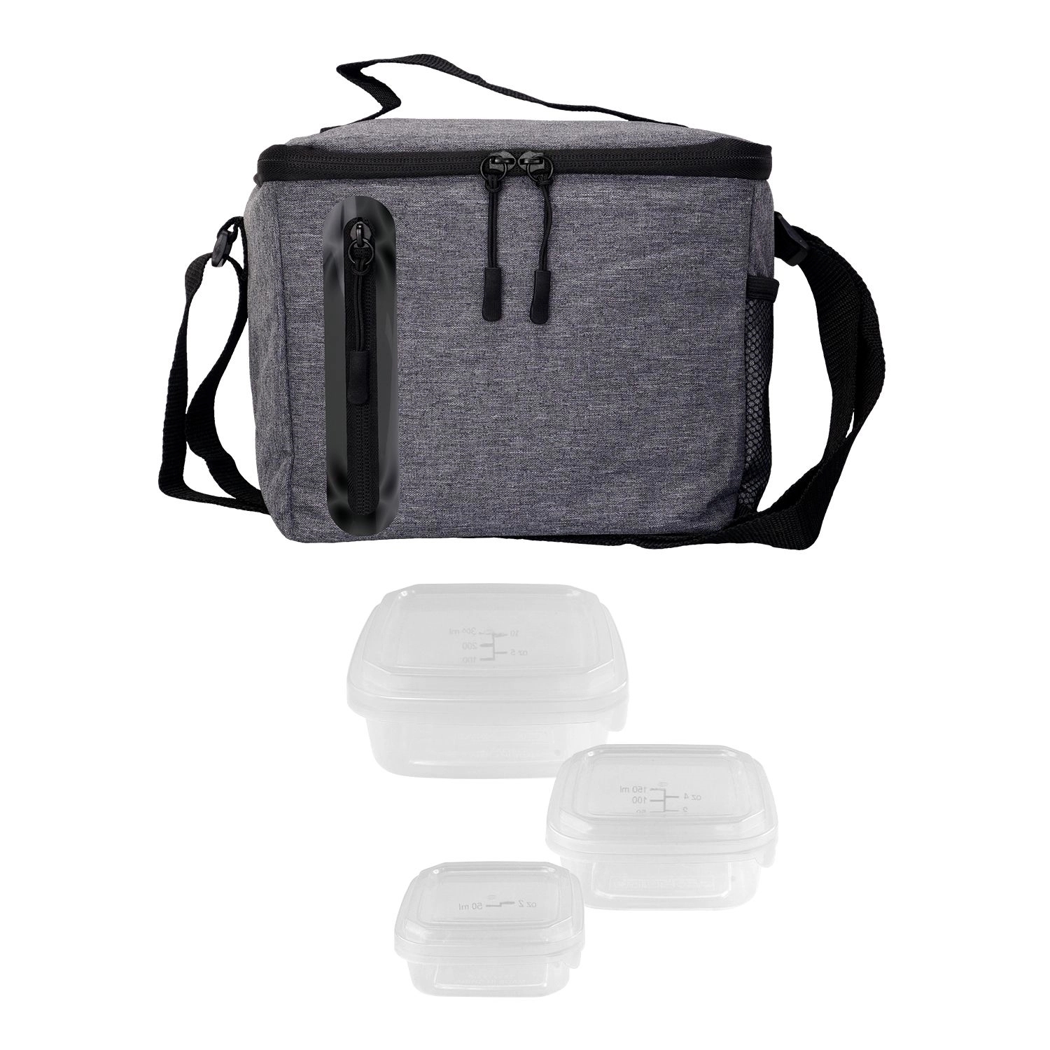 Portion Control Oval Cooler Lunch Set 16