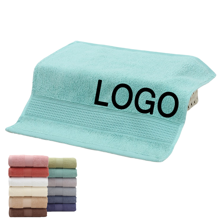 Custom Gift Soft 100% Cotton Square Hand & Face Towel 7