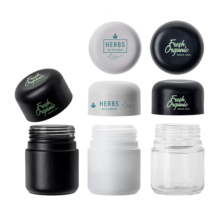 Large Glass Locking Jar 1