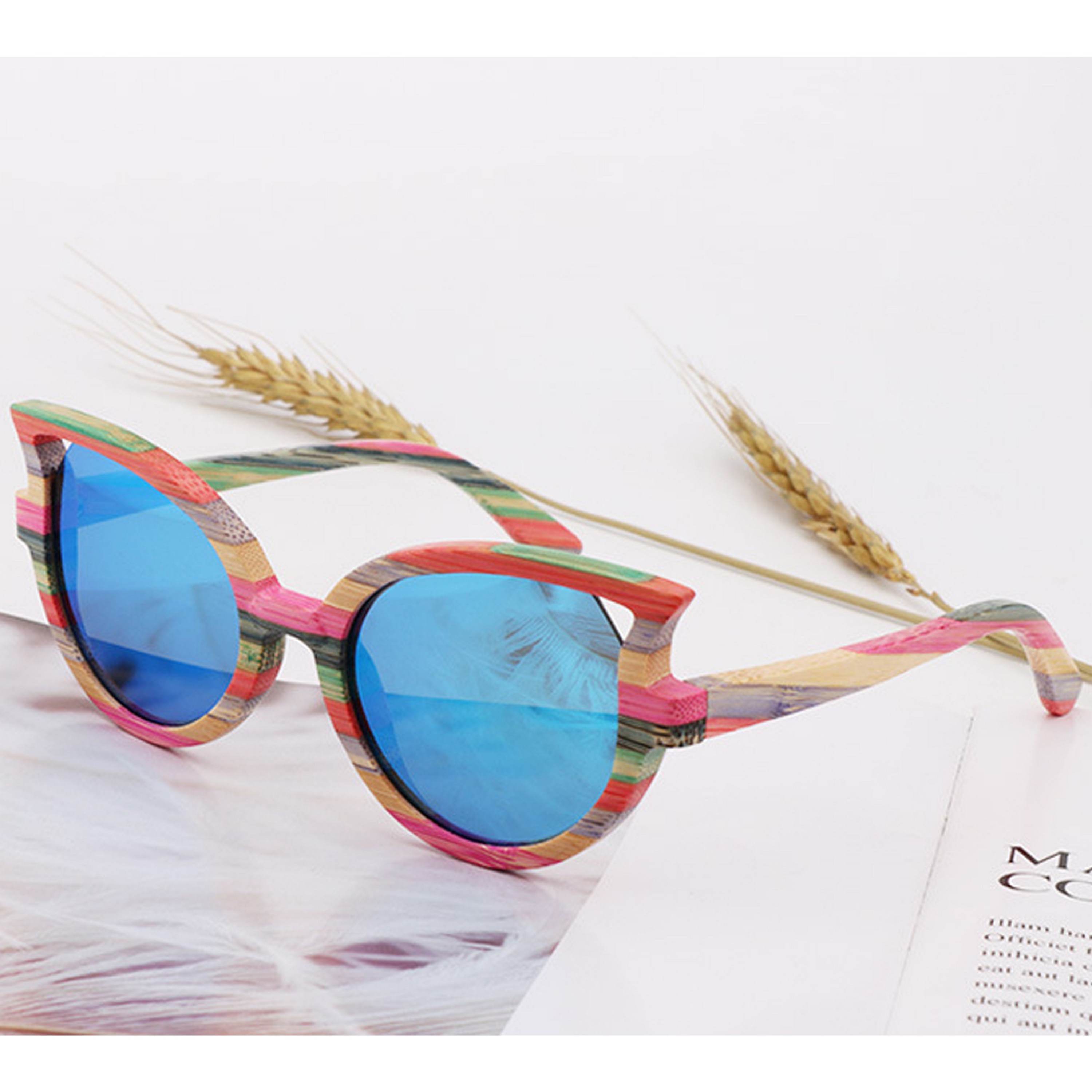 Luxury Bamboo Polarized Sunglasses 5
