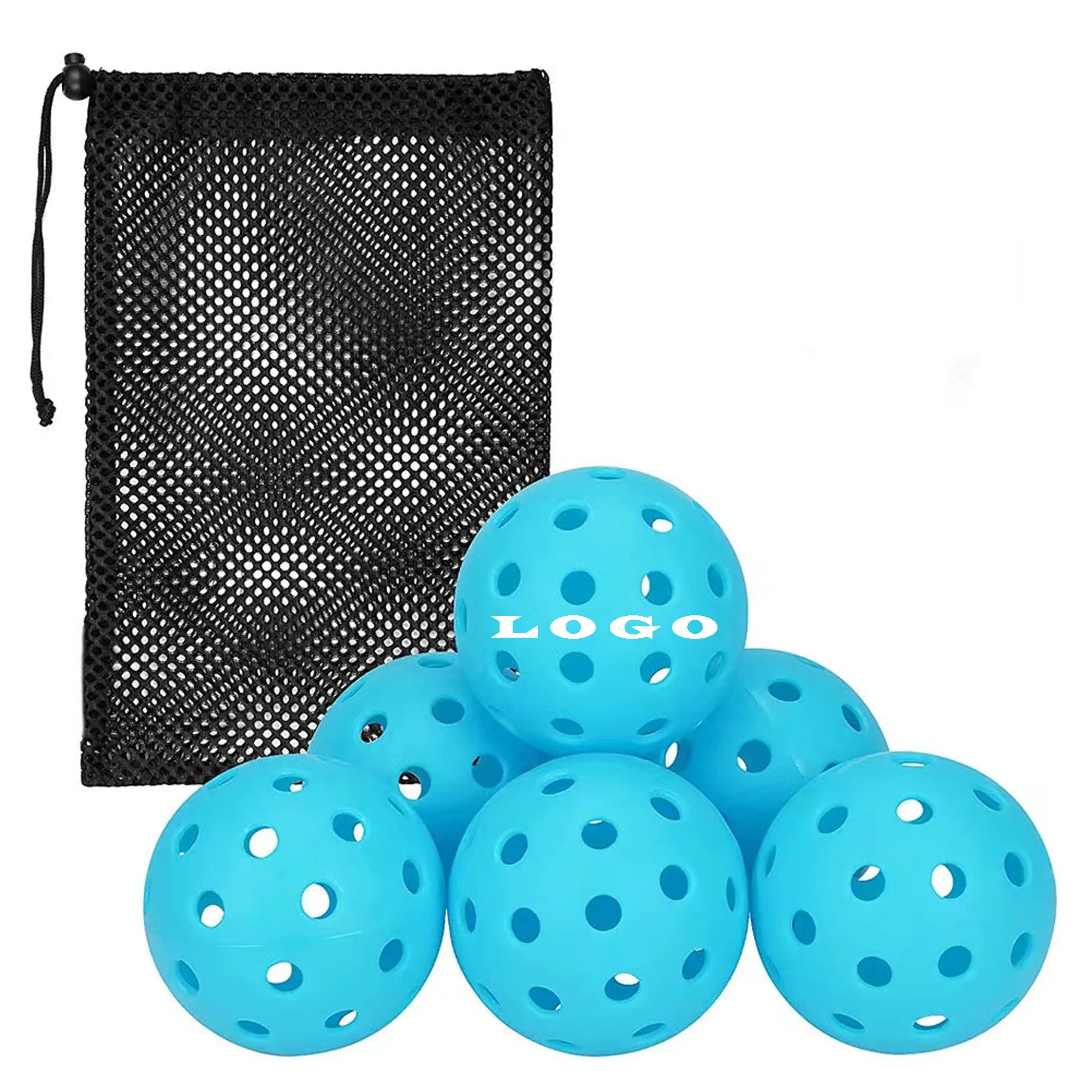 40 Holes Pickleballs - Grid 6 Pieces Set 3