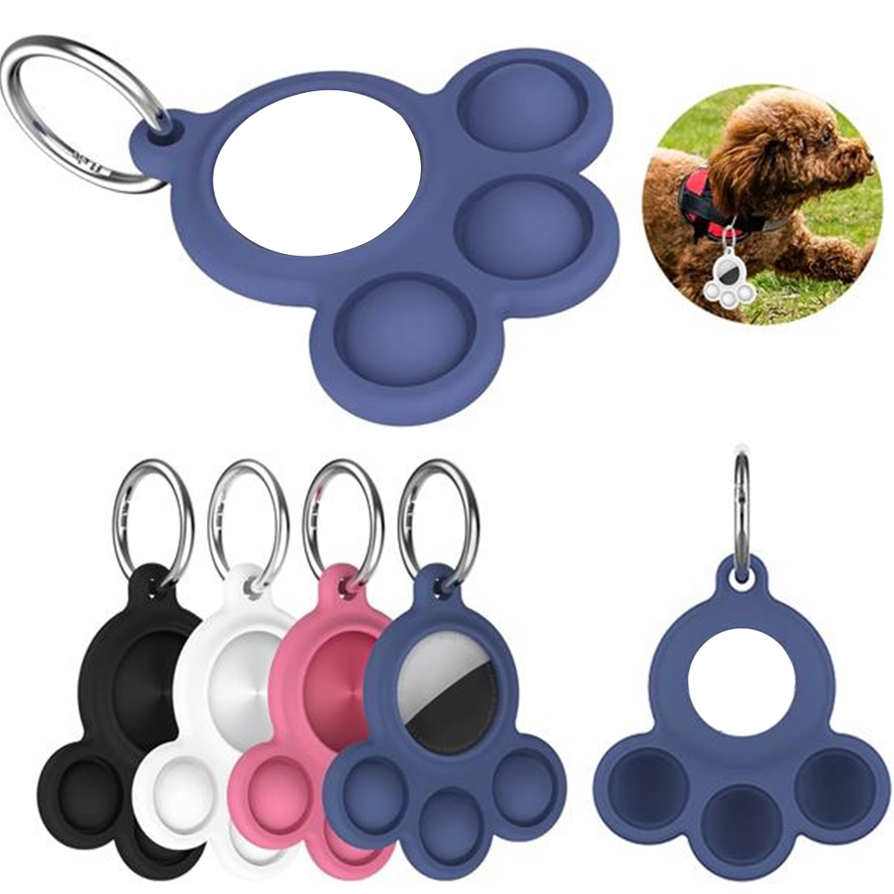Pets Collar Silicone Case Holder Compatible Apple Tracker 1