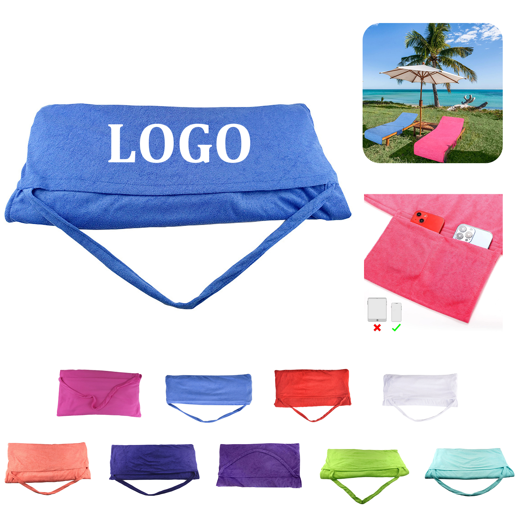 Beach Chair Cover Towel 10