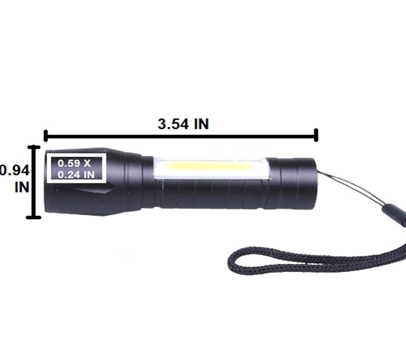 Mini Rechargeable LED Flashlight 2