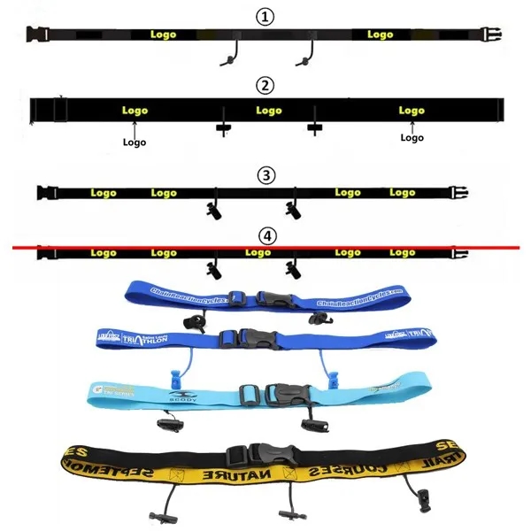 Triathlon / Run Race Number Belt Holder 6