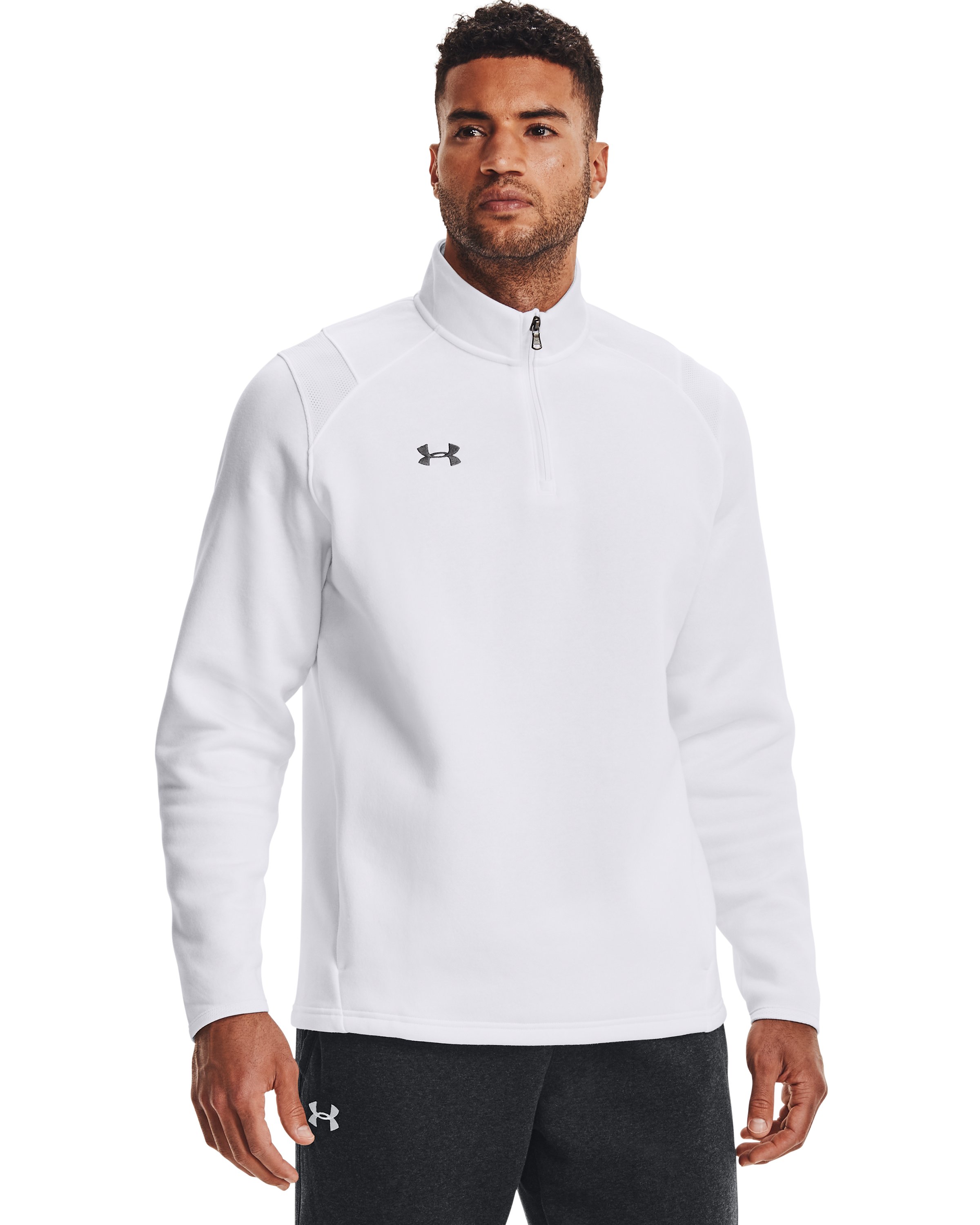 UA Hustle Fleece Men's  Zip 5