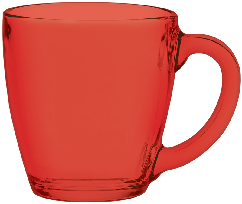 16 oz. Glass Bistro Coffee Mug 61