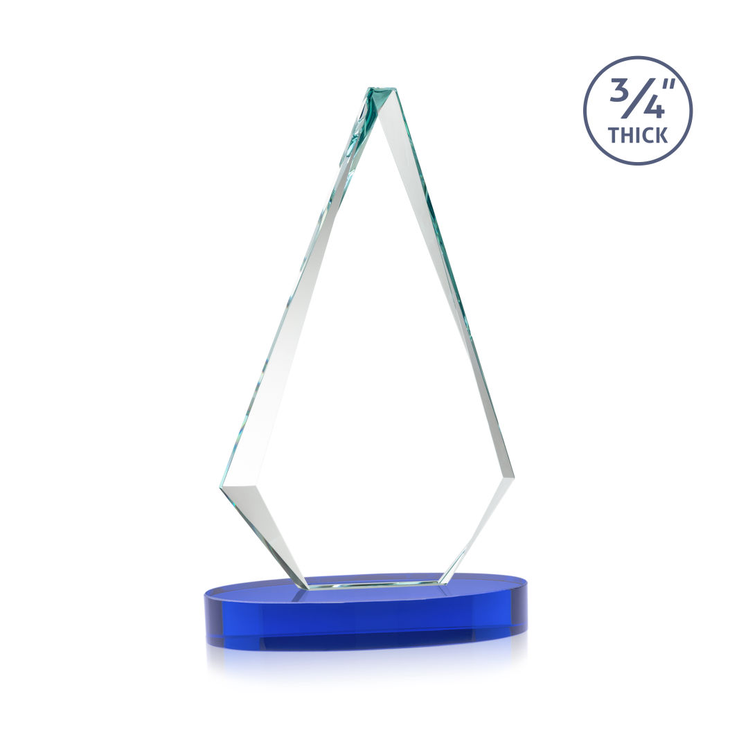 Windsor VividPrint™ Award on Alberton Base - Blue 9