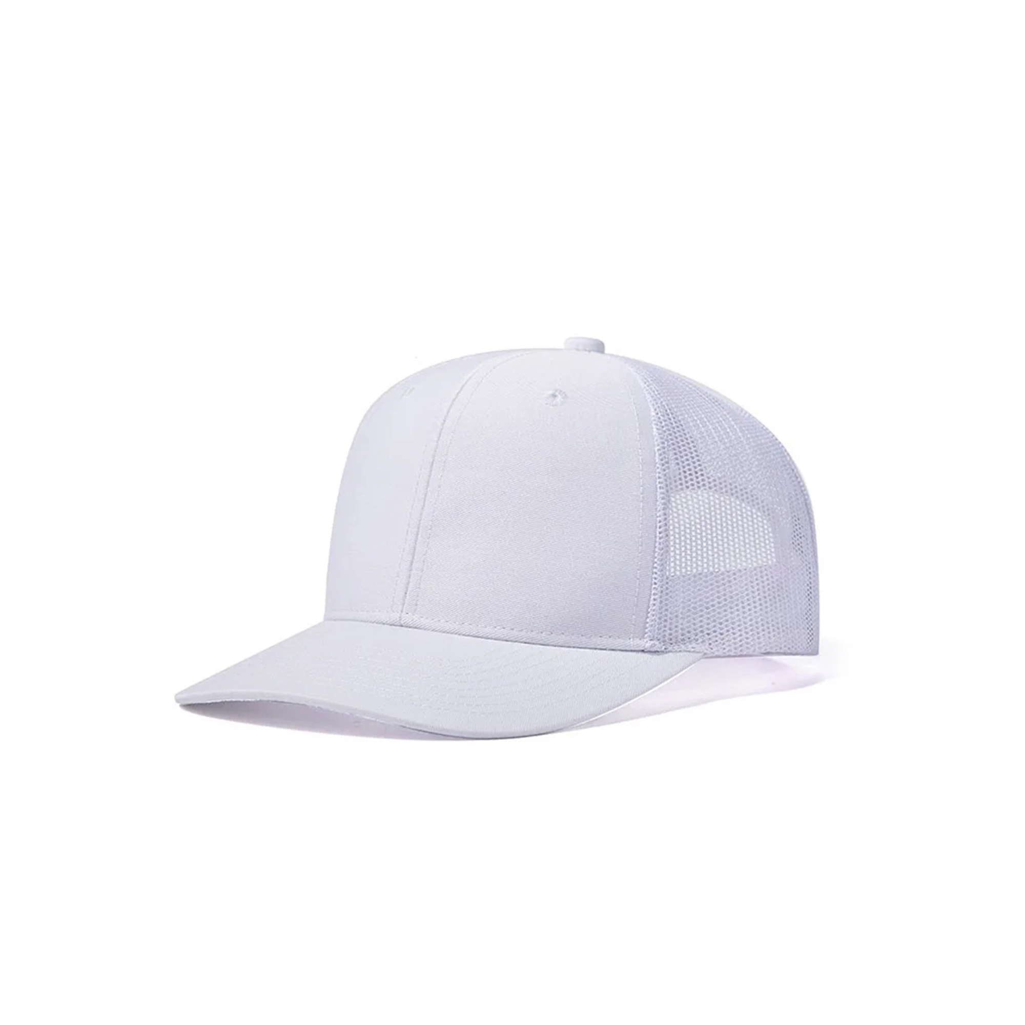 Brushed Cotton Mesh Trucker Cap Adjustable Fit 50