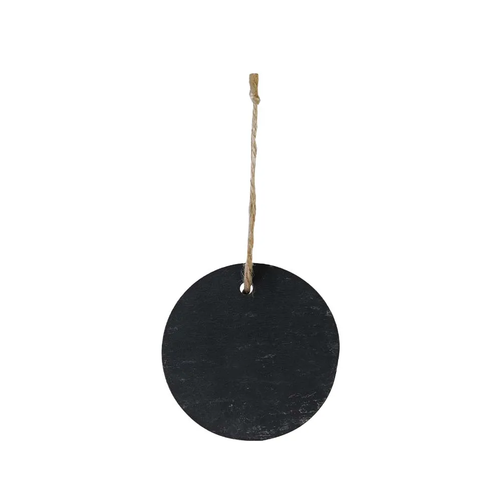 Black Slate Holiday Ornament 1