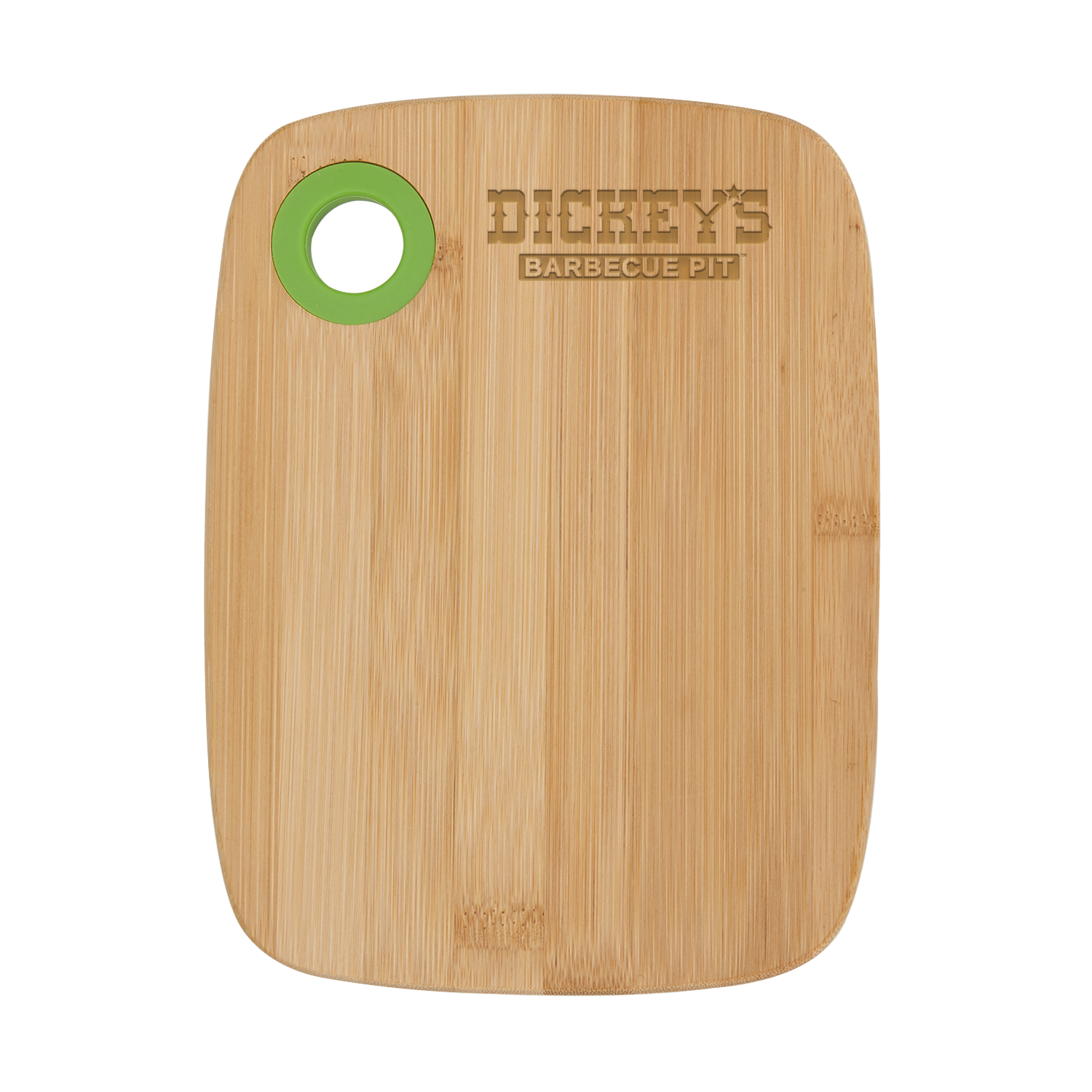 Small Bamboo Cutting Board w/Silicone Ring 9
