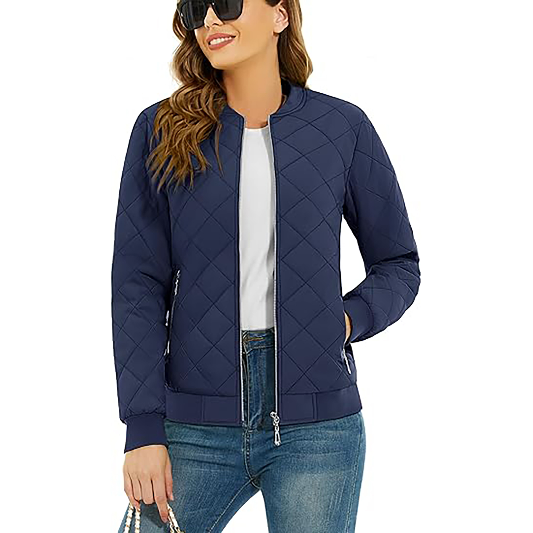 Women's Lightweight Bomber Jacket 7