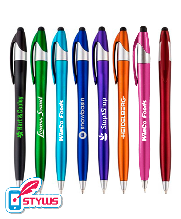 "Slick" Stylus Twist Pen - Promotional Pens 2