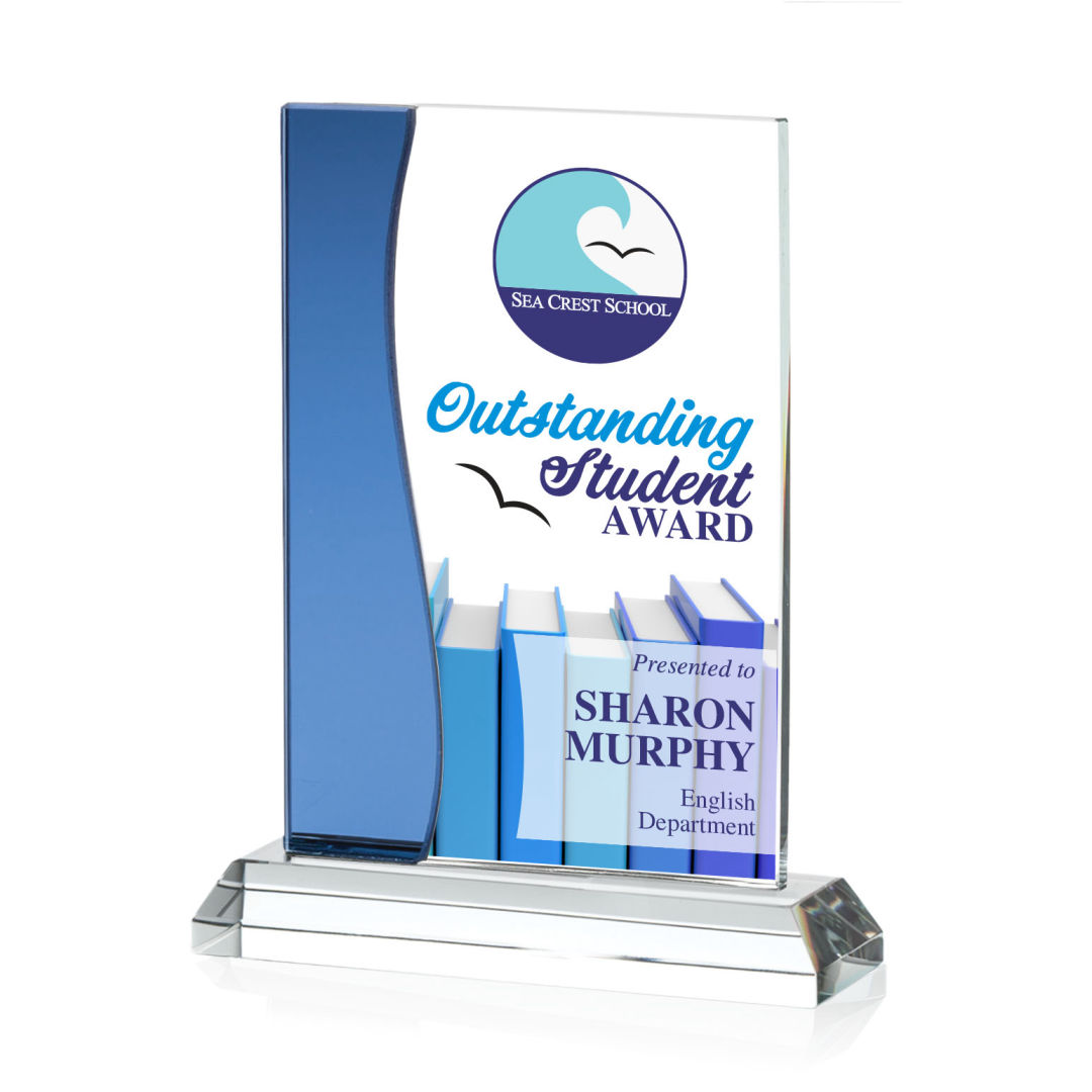 Landfield VividPrint™ Award - Blue 7