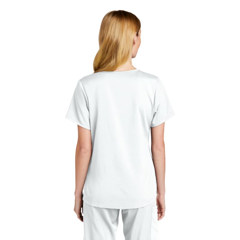 WonderWink Women's Premiere Flex Mock Wrap Top 5