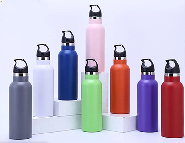 Stainless Steel Wide Mouth Sports Water Bottle 20 oz. 2