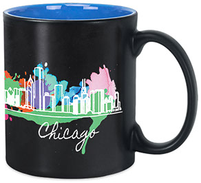 11 Oz. Classic Black Matte Coffee Mug 5