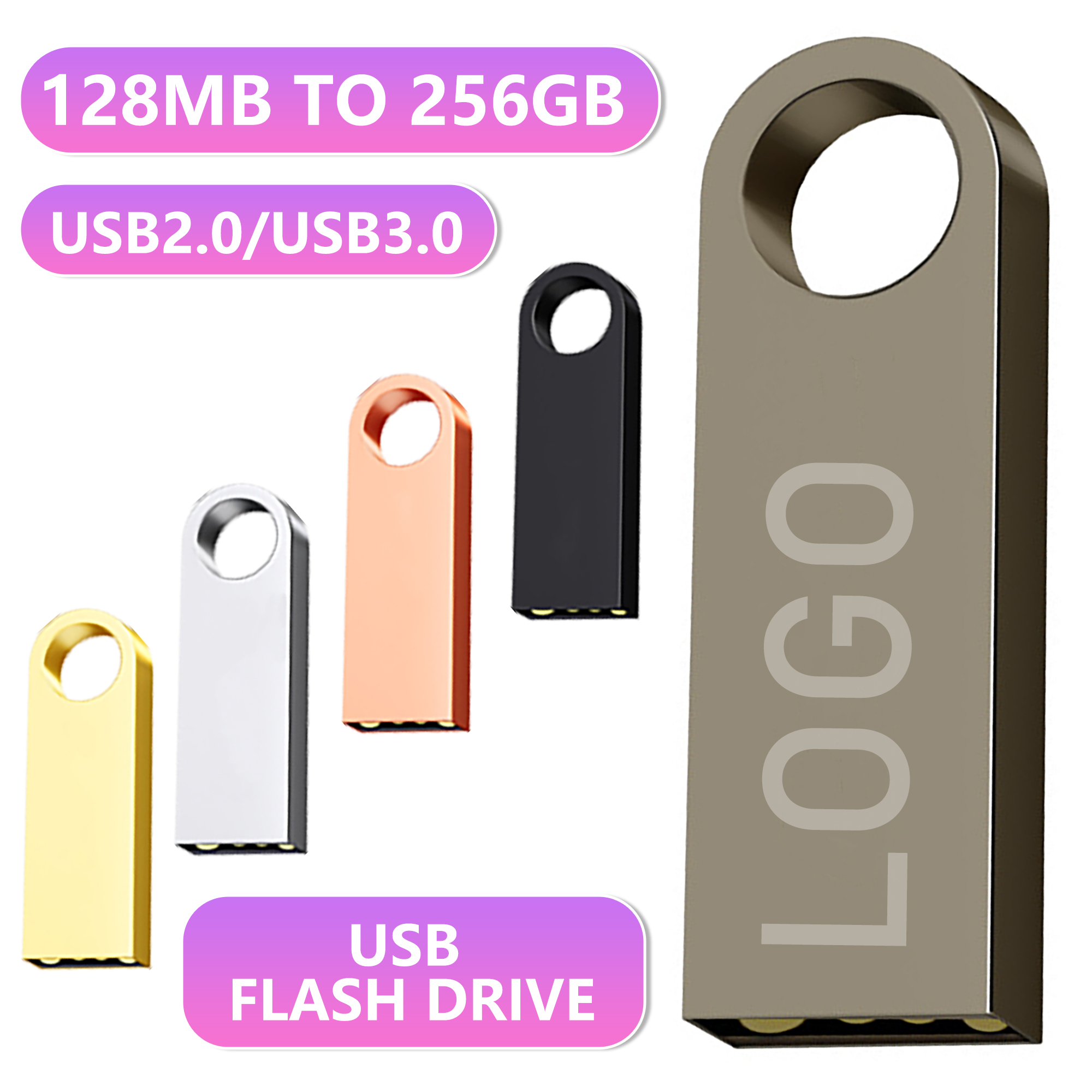 Dust-proof and shock-resistant high-capacity high-speed USB flash drive 1