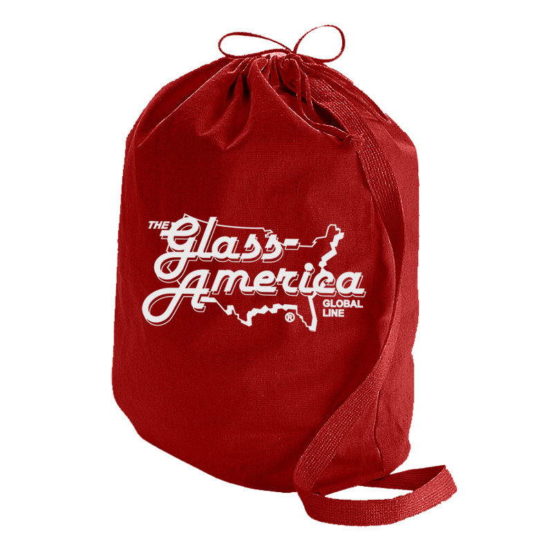 Canvas Drawstring Laundry Bag - Large Natural 4
