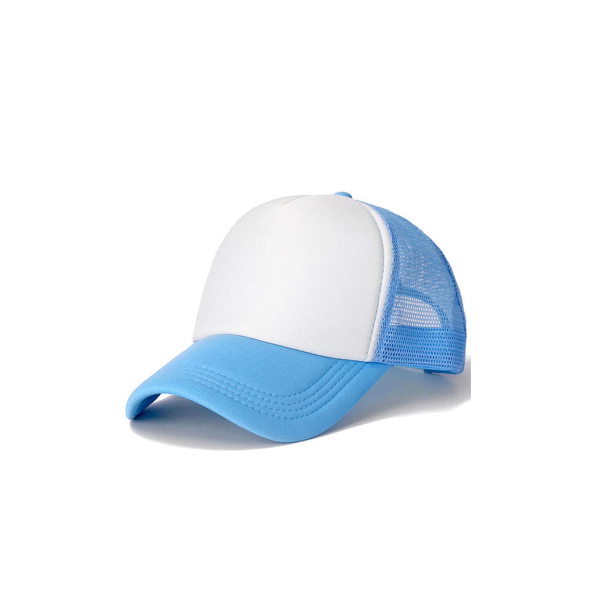 Five Panel Foam Front Trucker Cap With Mesh Back 19