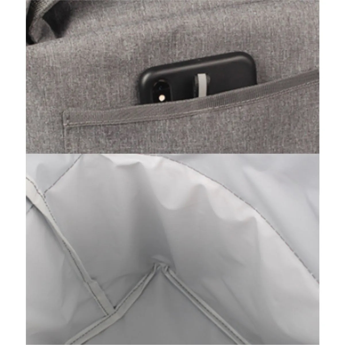 Reusable Insulated Tote Lunch Bag Cooler With Buckle Closure 4