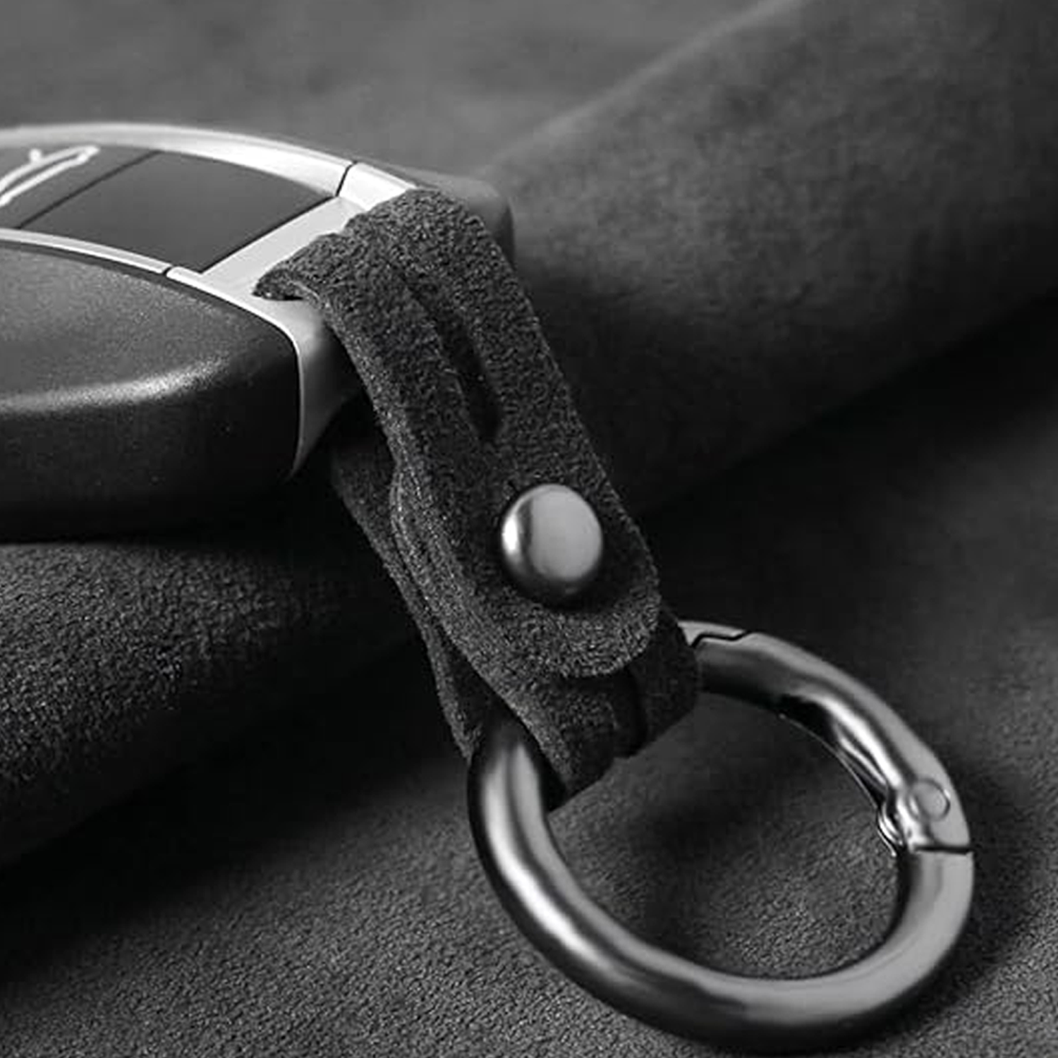 Alcantara Car Key Chains 4