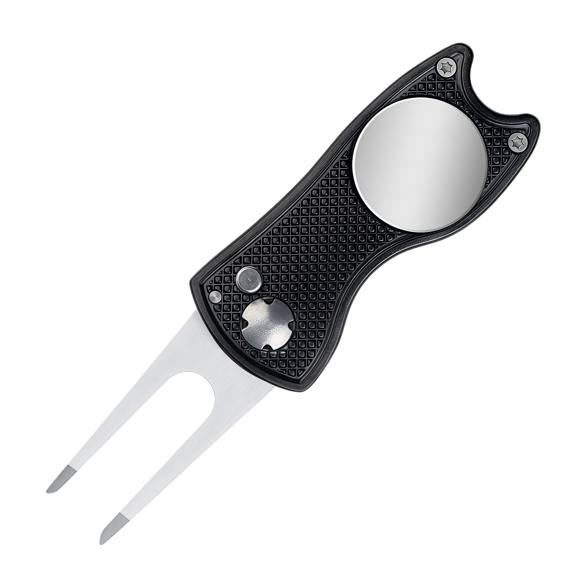 Aluminum Golf Ball Fork with Auto Spring Open 12