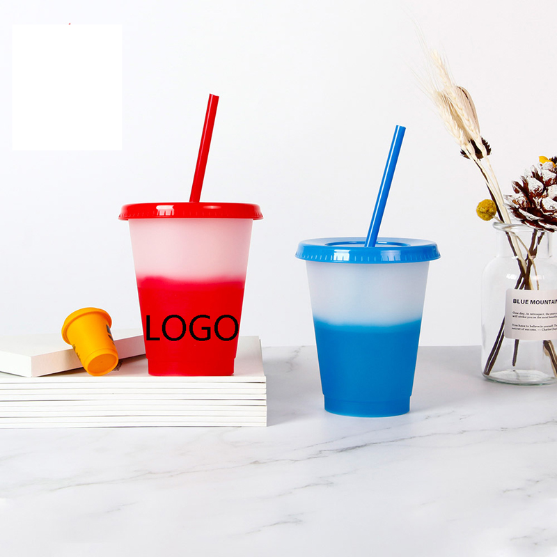 16OZ Cold Colored Changing Tumbler Cups for Kids 3
