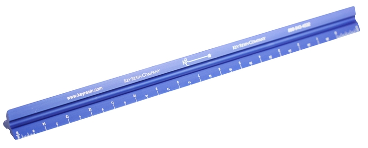 12" Architect Solid Scale - Aluminum 31