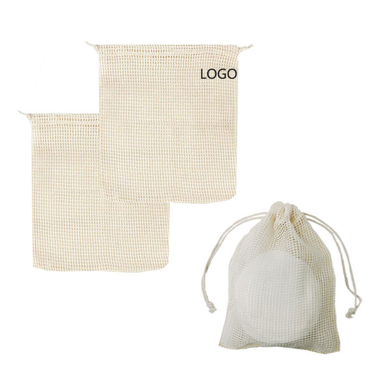 Grocery Washable Organic Cotton Mesh Produce Bags 5