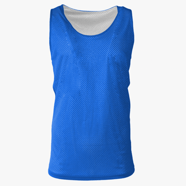 #B110 / Core Mesh Men's Reversible Tank Top (White Panels) 4