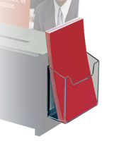 Clear Pocket for Suggestion/Registration boxes 4"w x 3 5"h