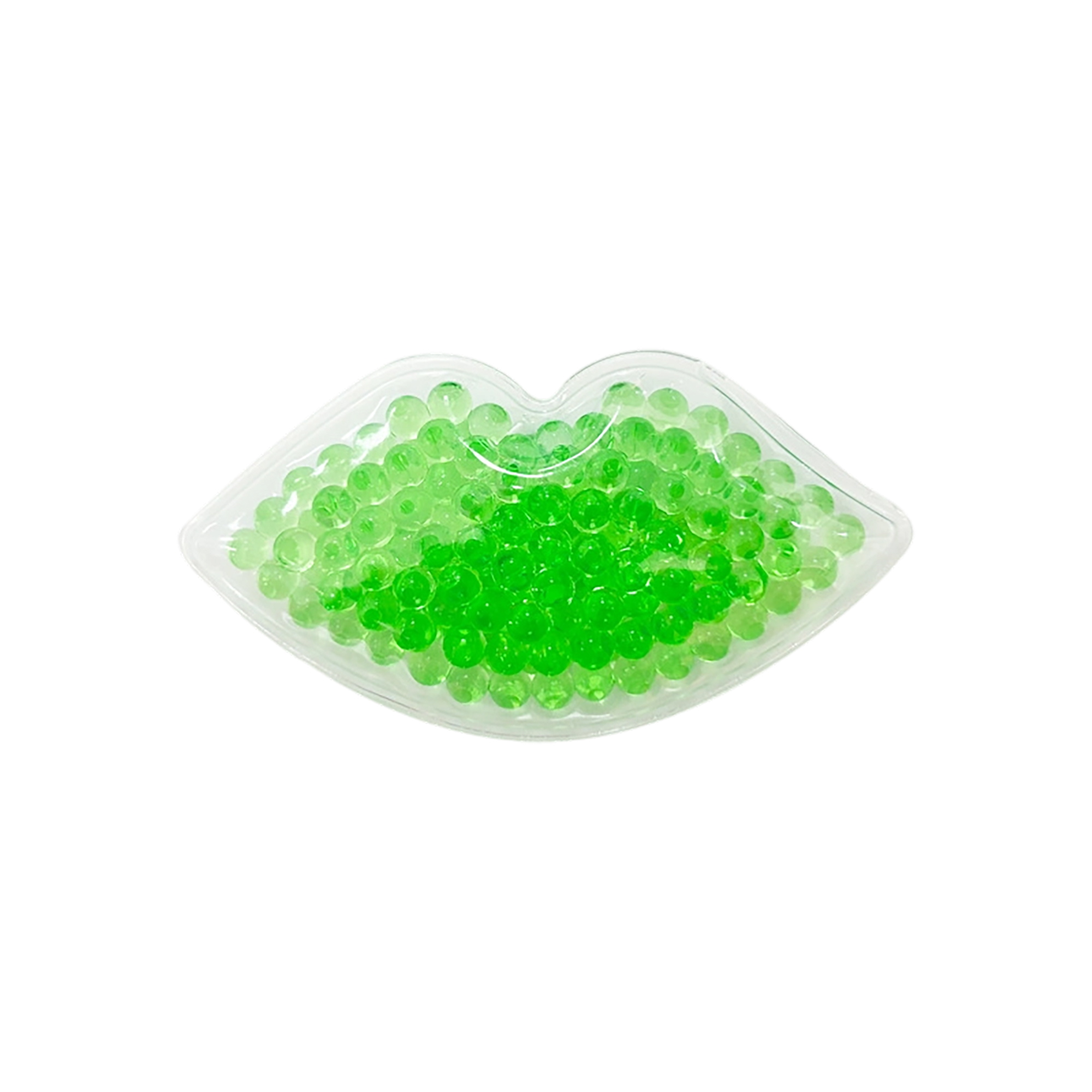 Reusable Gel Bead Hot Cold Pack Lips Shape Flexible Relief 8